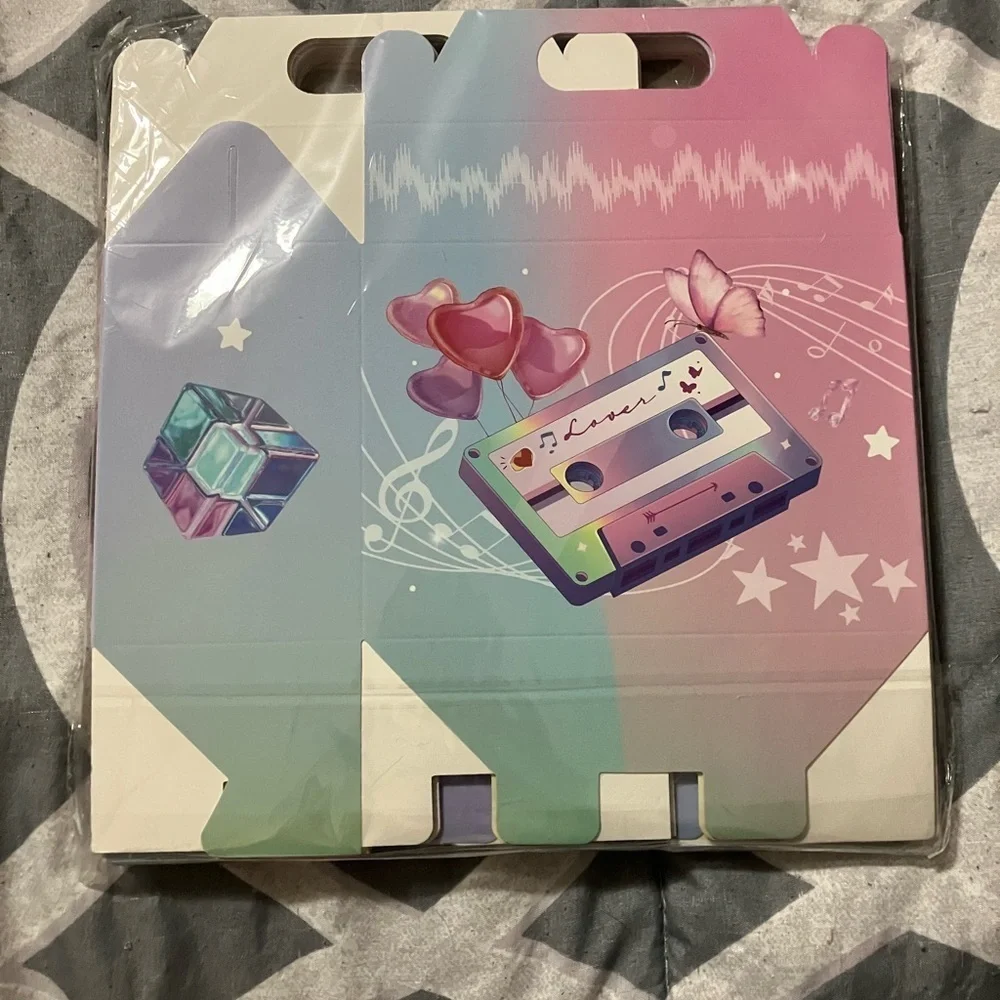 Colorful Music Themed Favor Boxes